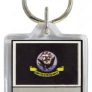 Navy Keyring