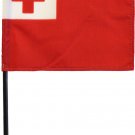 Tonga - 4"X6" Stick Flag