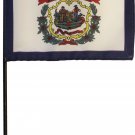 West Virginia - 4"X6" Stick Flag