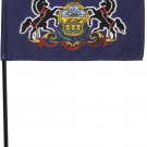 Pennsylvania - 4"X6" Stick Flag