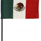 Mexico - 4"X6" Stick Flag