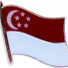 Singapore Flag Lapel Pin