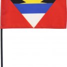 Antigua and Barbuda - 4"X6" Stick Flag