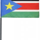 Republic of South Sudan - 4"X6" Stick Flag