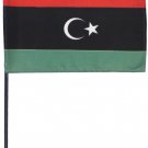 Libya - 4"x6" Stick Flag