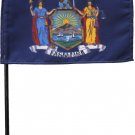 New York - 4"X6" Stick Flag