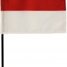 Indonesia - 4"X6" Stick Flag