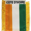 Ivory Coast (Cote d'Ivoire) Window Hanging Flag