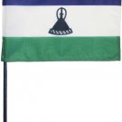 Lesotho - 4"X 6" Stick Flag Lesotho - 4"X 6" Stick Flag