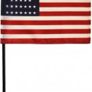 USA (33-Stars) - 4"X6" Stick Flag USA (33-Stars) - 4"X6" Stick Flag
