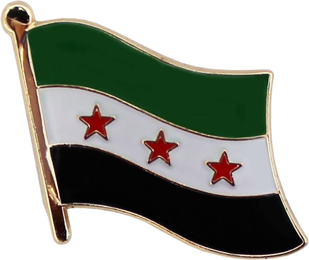 Syria Independence Flag (2024) Lapel Pin