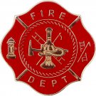 Fire Department Lapel Pin (Red) Fire Department Lapel Pin (Red)