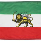 Iran (Lion and Sun) - 12"X18" Nylon Flag