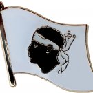 Corsica Flag Lapel Pin