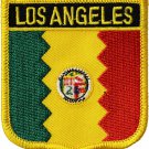 Los Angeles City Flag Shield Patch
