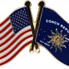 Conch Republic Friendship Pin