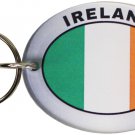 Ireland Flag Oval Acrylic Keyring