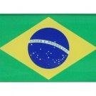 Brazil Long Domed Sticker
