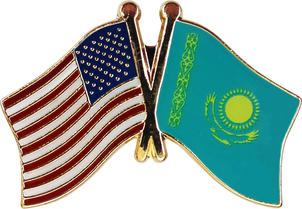 Kazakhstan Friendship Lapel Pin