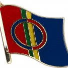 Sami Flag Lapel Pin