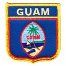 Guam Shield Patch (Gold Border)