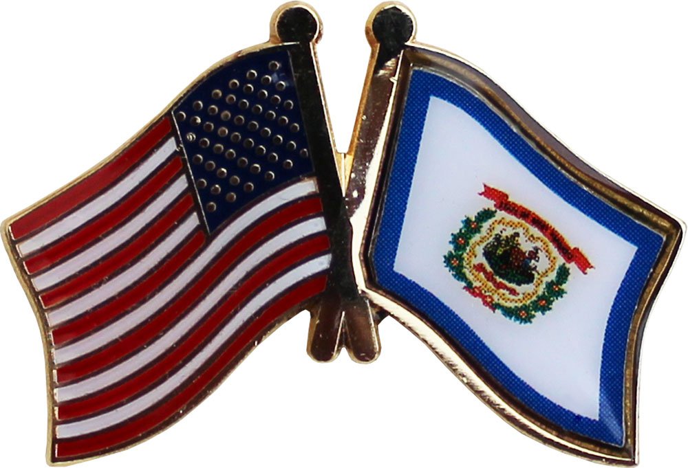 West Virginia Friendship Pin