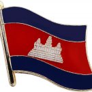 Cambodia Flag Lapel Pin