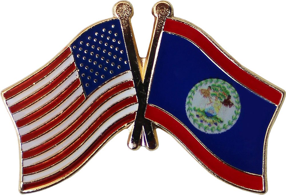 Belize Friendship Lapel Pin