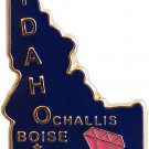Idaho State Map Lapel Pin
