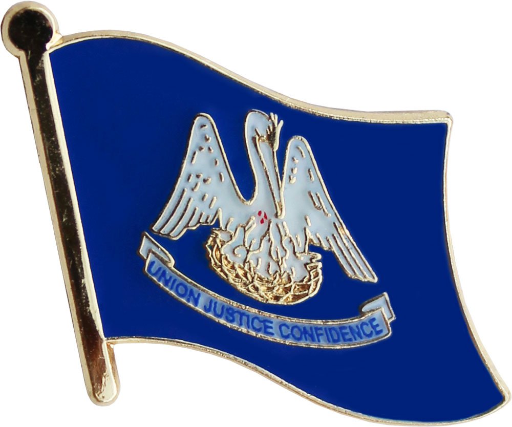 Louisiana Flag Lapel Pin