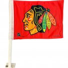 Chicago Blackhawks Car Flag Chicago Blackhawks Car Flag