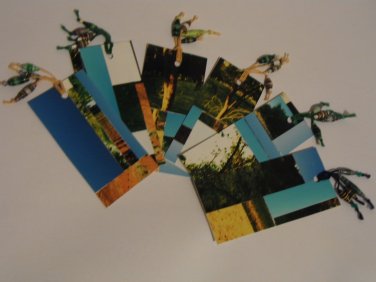 Rural Australia Handcrafted Bookmark