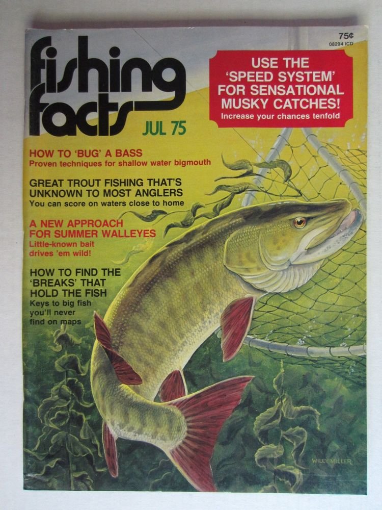 Fishing Facts Magazine Vol. 9 No. 7 (Issue 139) July, 1975