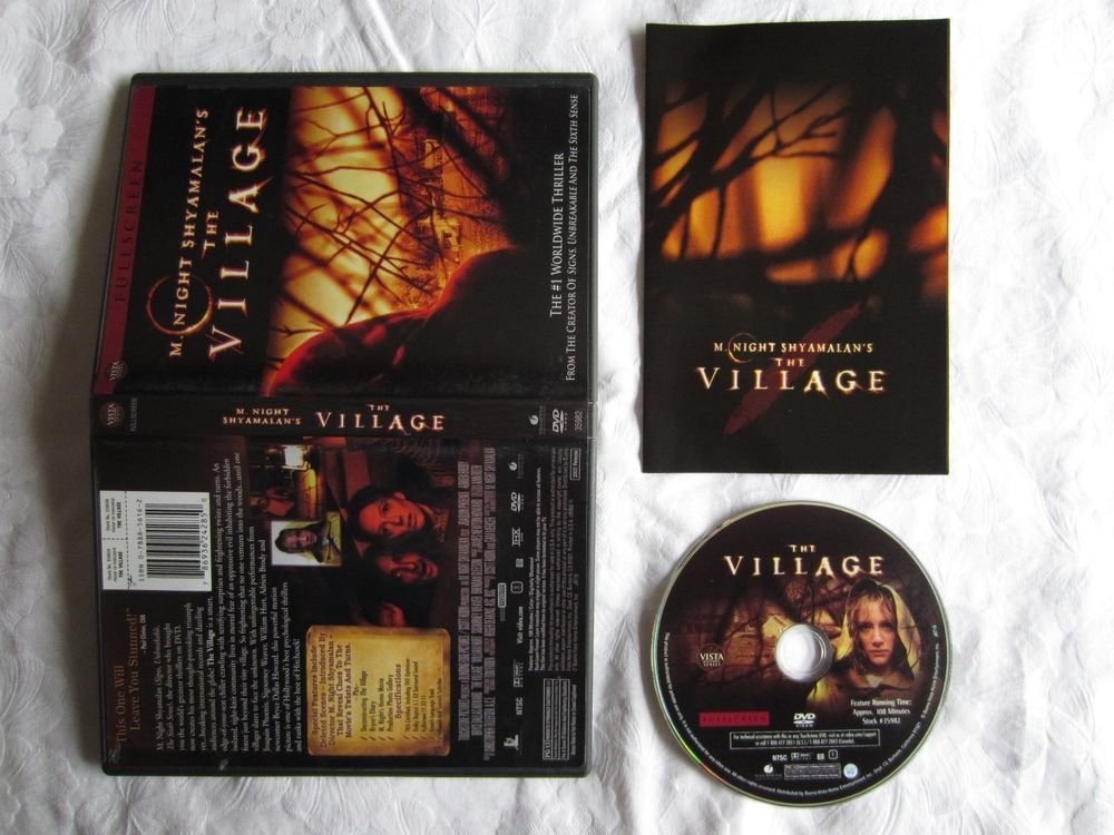 The Village (DVD, 2005, Full Frame)