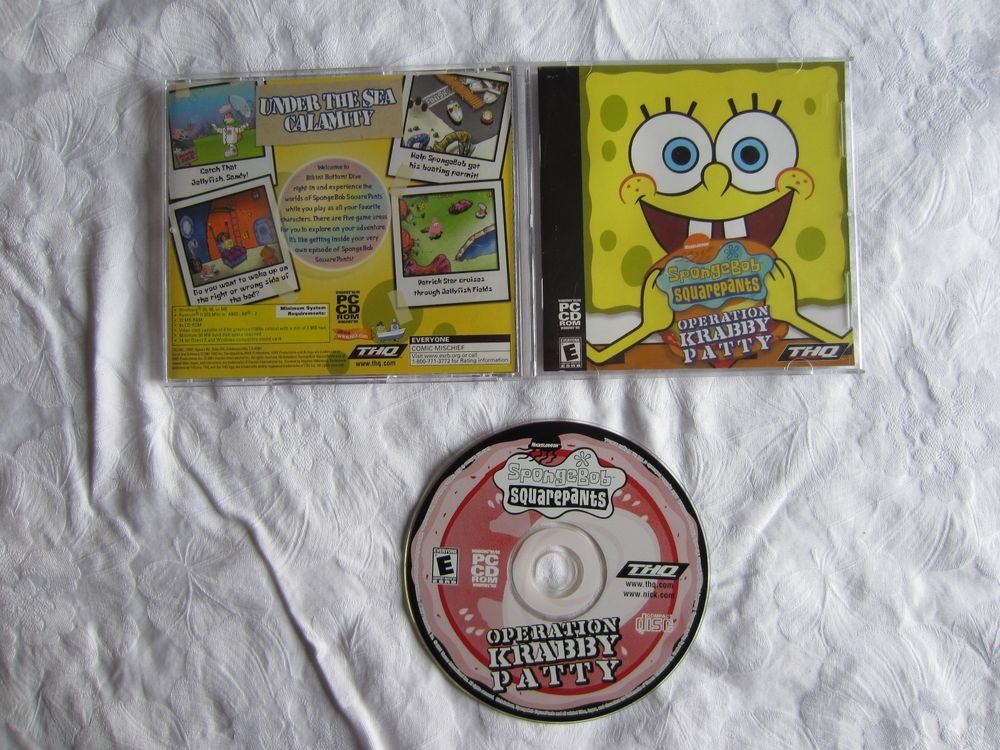 SpongeBob SquarePants: Operation Krabby Patty (PC, 2001)