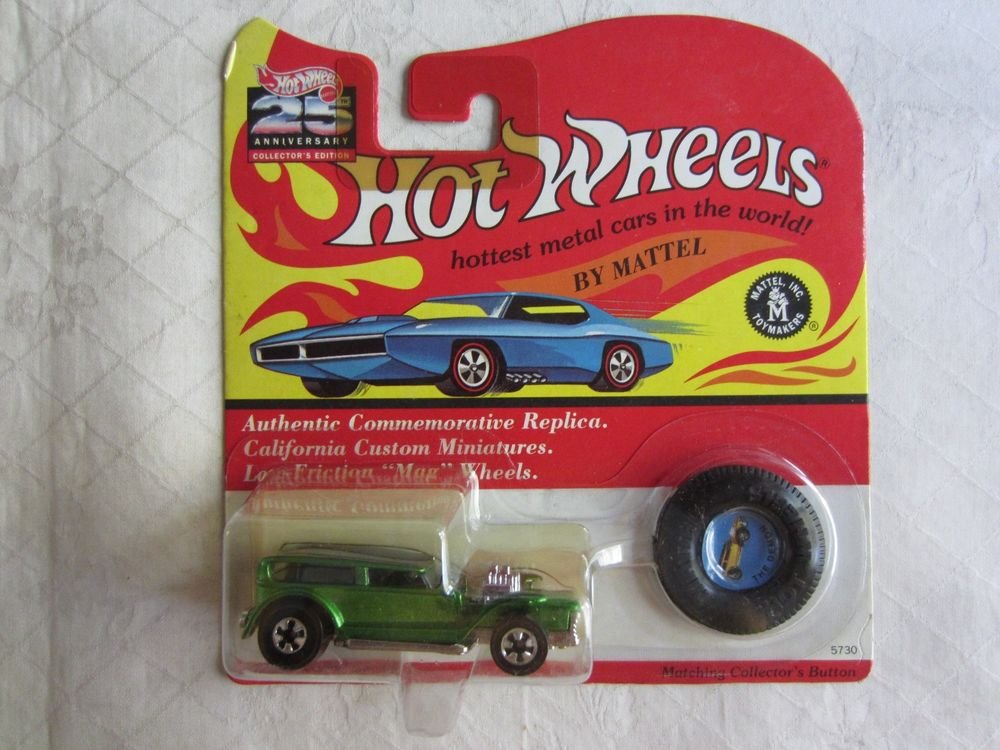 hot wheels 25th anniversary collector's edition