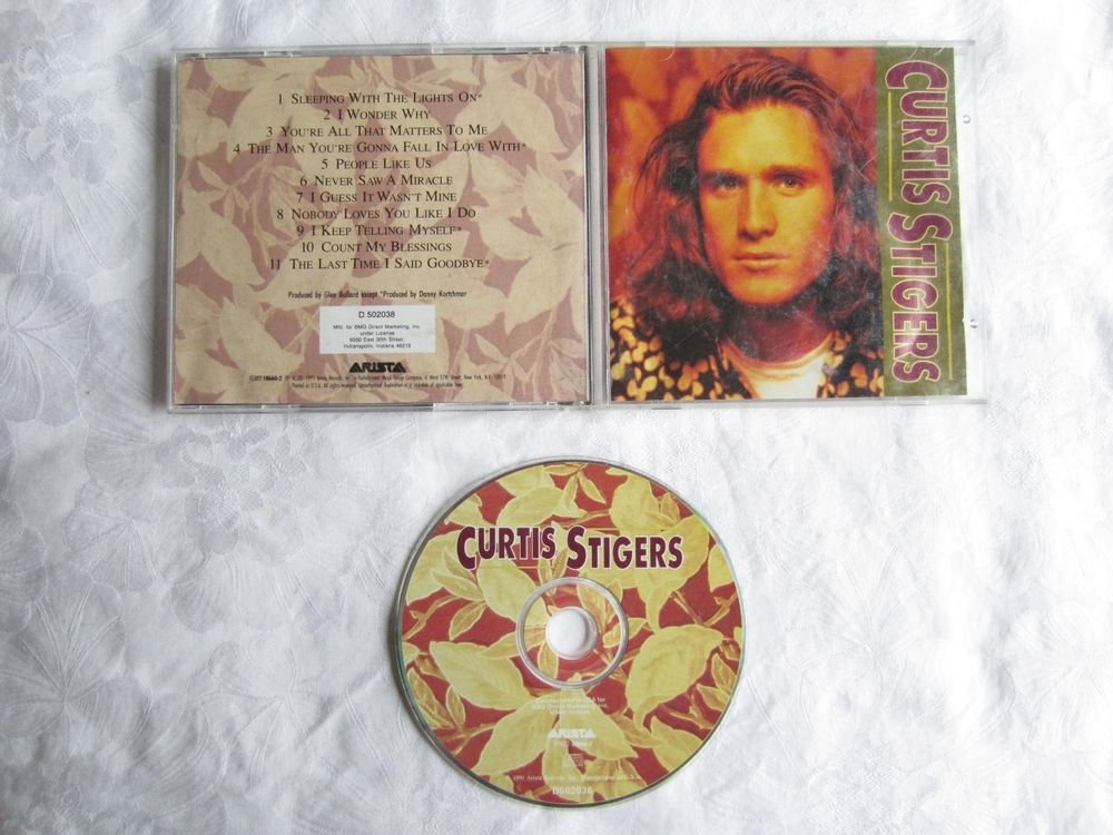 Curtis Stigers by Curtis Stigers (CD, Sep-1991, Arista)