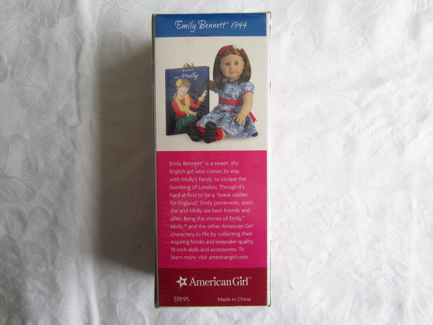 Mini American Girl Doll Emily 1944 MIB