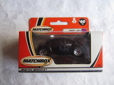 Matchbox #60 Concept 1 Beetle MIB (2000)