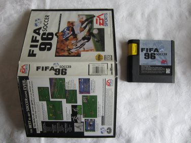 FIFA Soccer '96  (Sega Genesis, 1995) - NO BOOKLET