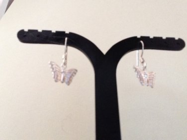 Silver Butterfly earrings