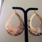 Bold Gold Teardrop Earrings