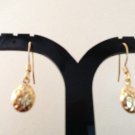 Little Gold Ladybug Earrings