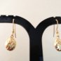 Little Gold Ladybug Earrings