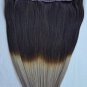 18inches Ombre 100% HALO Human Hair Extensions (ONE PIECE NO CLIP) # T2/18