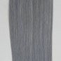 18" 100grs,40pcs, 100% Human Tape In Hair Extensions #Dark Silver (Steel Gray)