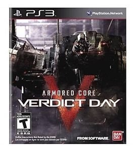 Armored Core: Verdict Day  (Sony Playstation 3, 2013) PS3 BRAND NEW!