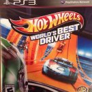Hot Wheels: World's Best Driver (Playstation 3, PS3) Game Warner Bros. NEW!