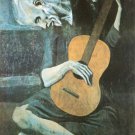 The Old Guitar Player by Pablo Picasso Art Poster 24x36 1903 Bewitched TV Show The Old Guitar Player by Pablo Picasso Art Poster 24x36 1903 Bewitched TV Show