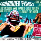 Forbidden Planet Poster 24x36 Robby the Robot Horizontal Rare